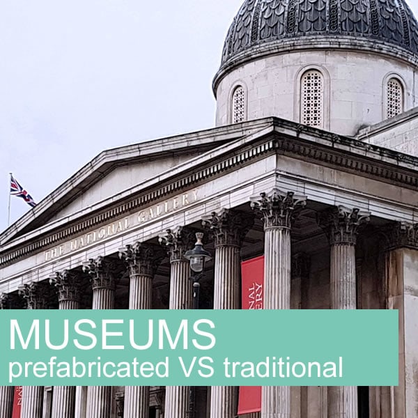 prefabricated museums design
