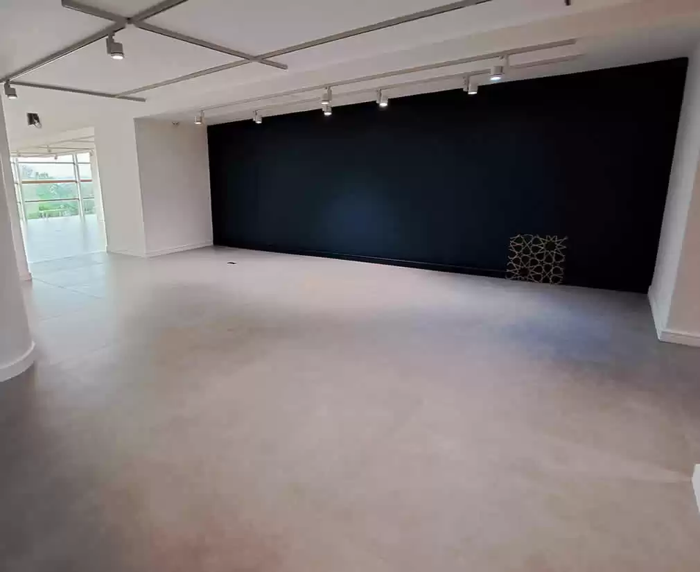 Islamic art gallery with views into the exhibition spaces